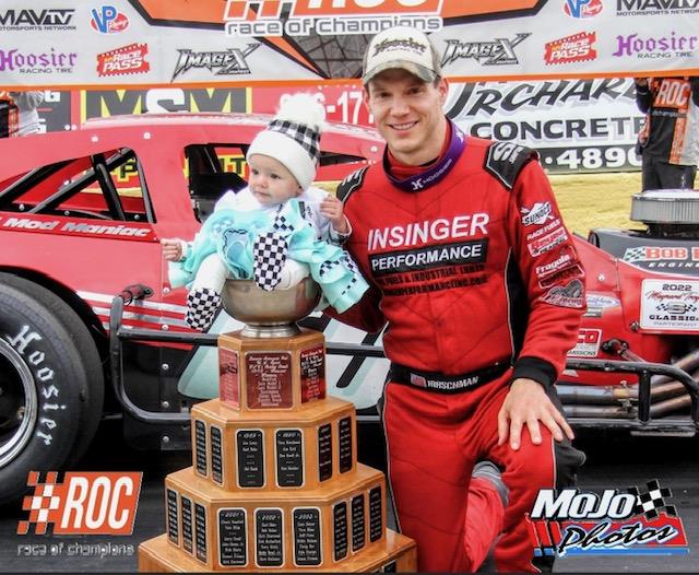 MATT HIRSCHMAN RACES TO VICTORY AT LANCASTER MOTORPLEX IN US OPEN THE FINALE FOR THE 2022 RACE OF CHAMPIONS MODIFIED SERIES SEASON