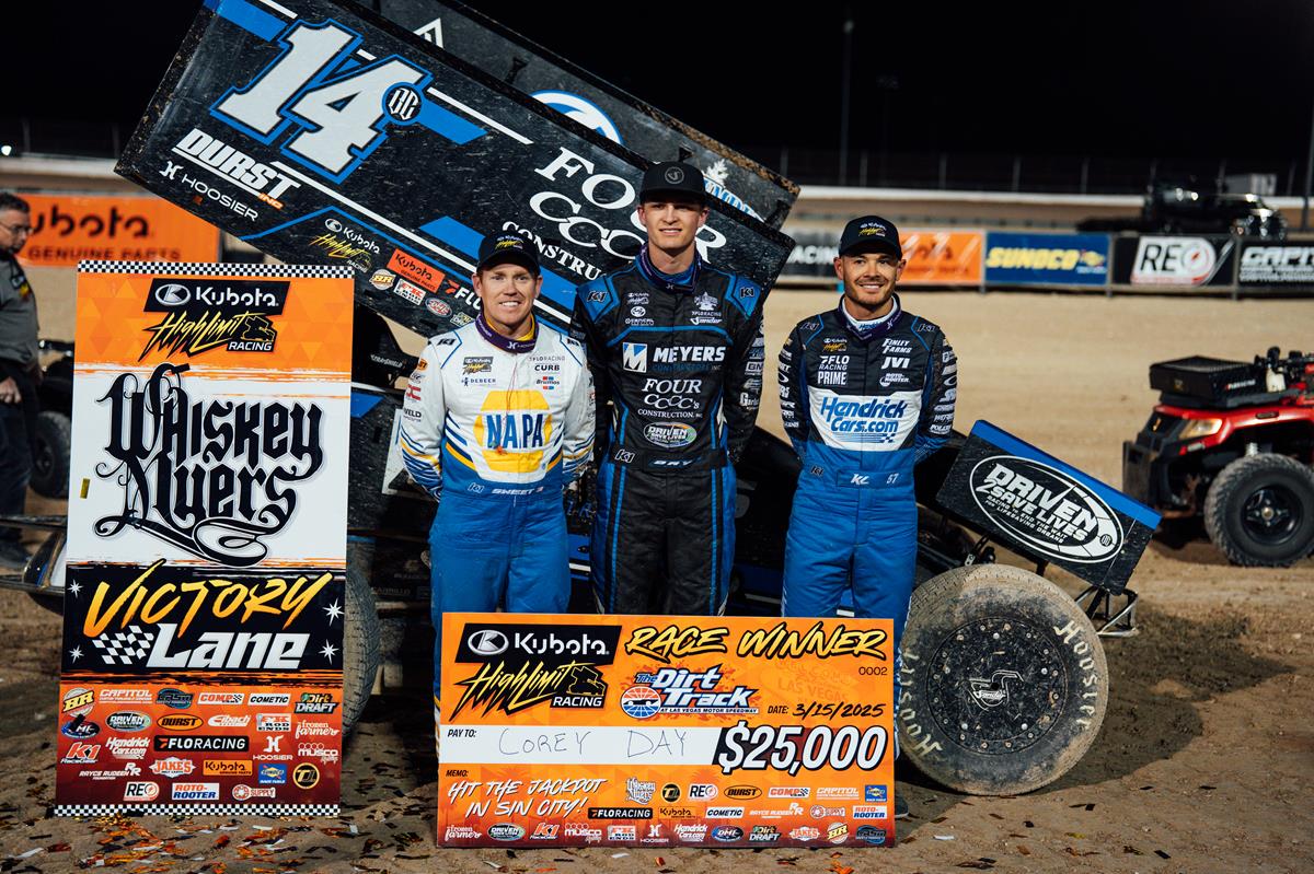 OPENING DAY: Corey Day Capitalizes for $25,000 Season-Opening High Limit Win at Las Vegas
