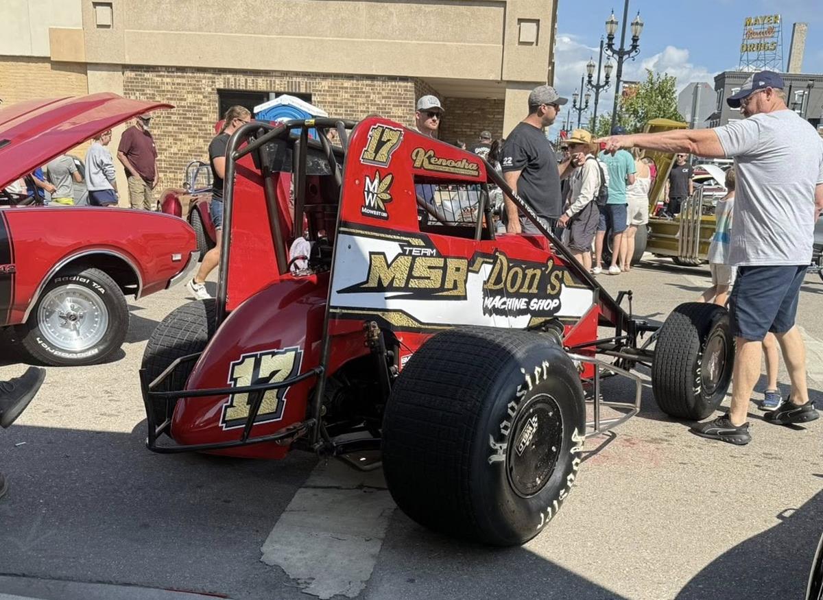 Andrews caps weekend with top-ten at The Hill, shows off ride in Kenosha car show
