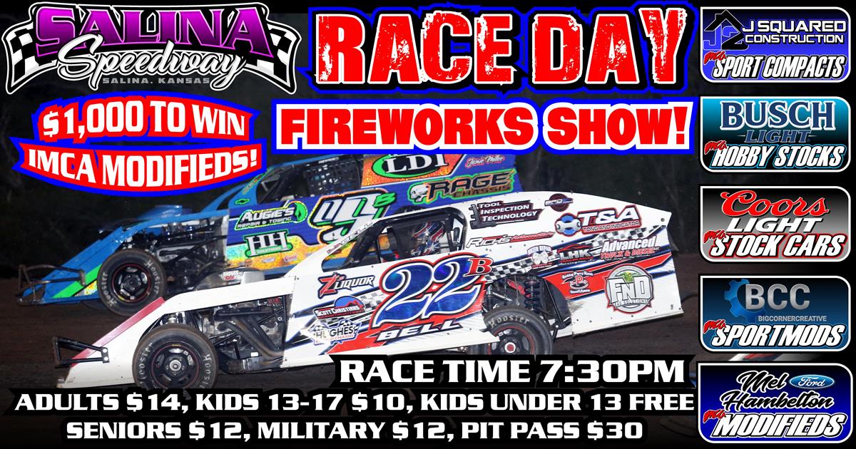 Fireworks Special + $1,000 to Win IMCA Modifieds July 5th