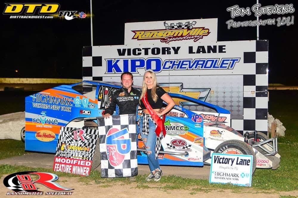 Erick Rudolph Wins Fourth Modified Feature of 2021 at The Big R