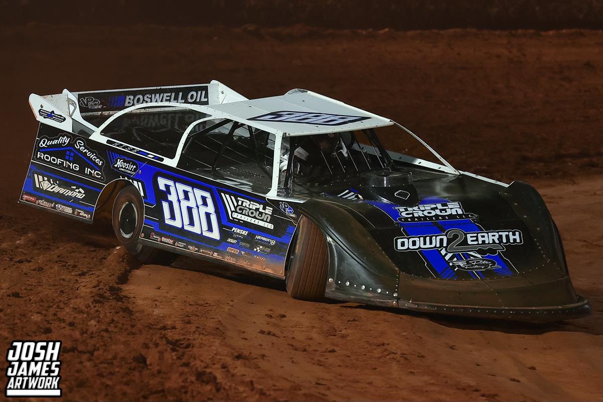 Golden Isles Speedway (Brunswick, GA) – Lucas Oil Late Model Dirt Series – Super Bowl of Racing – January 17th, 2025. (Josh James Artwork)