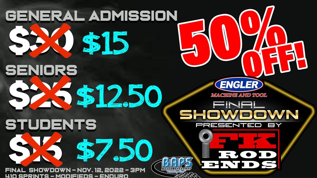 50% Off Final Showdown Promo Extended!