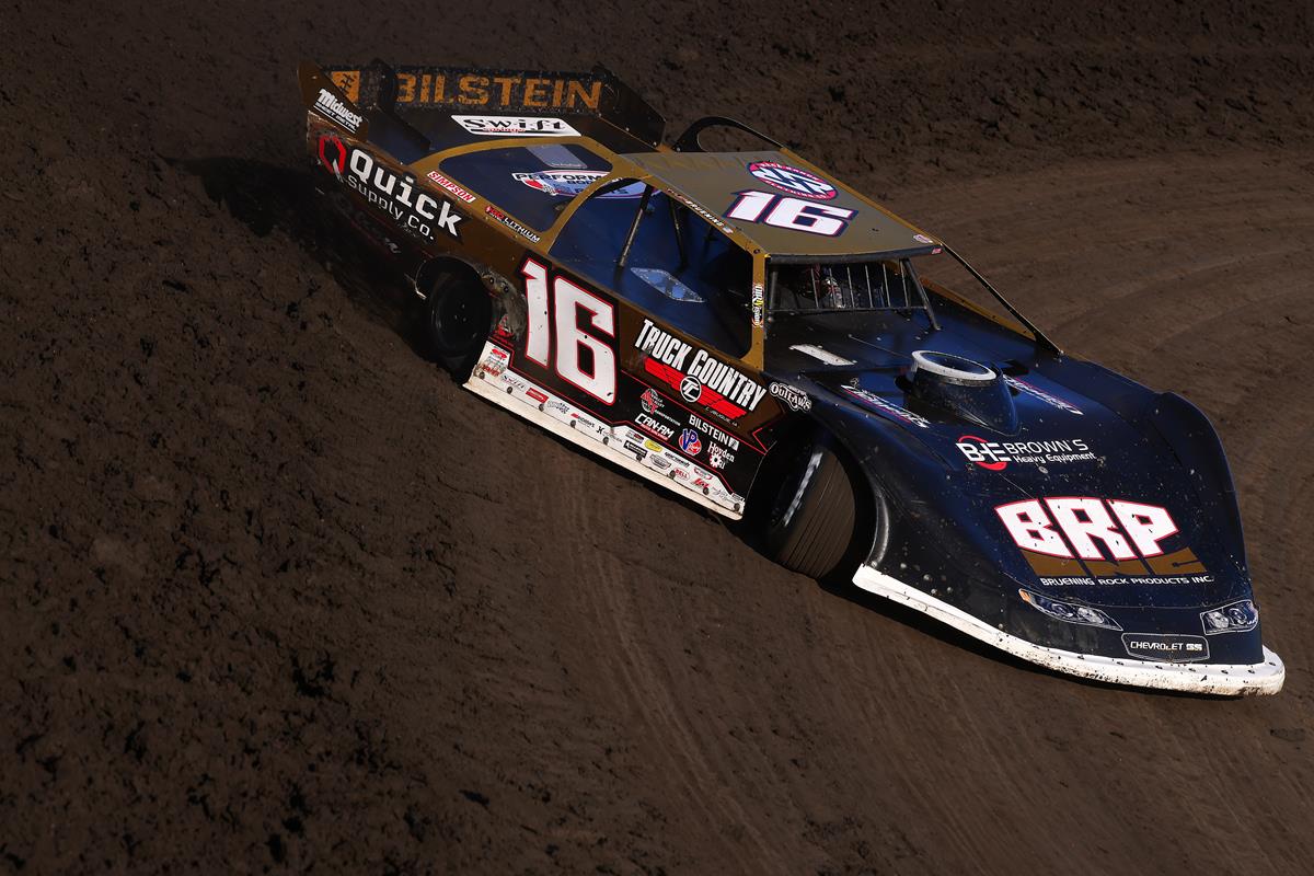 Farmer City Raceway (Farmer City, IL) – World of Outlaws Late Model Series – Illini 100 – April 11th-12th, 2025. (Josh James Artwork)