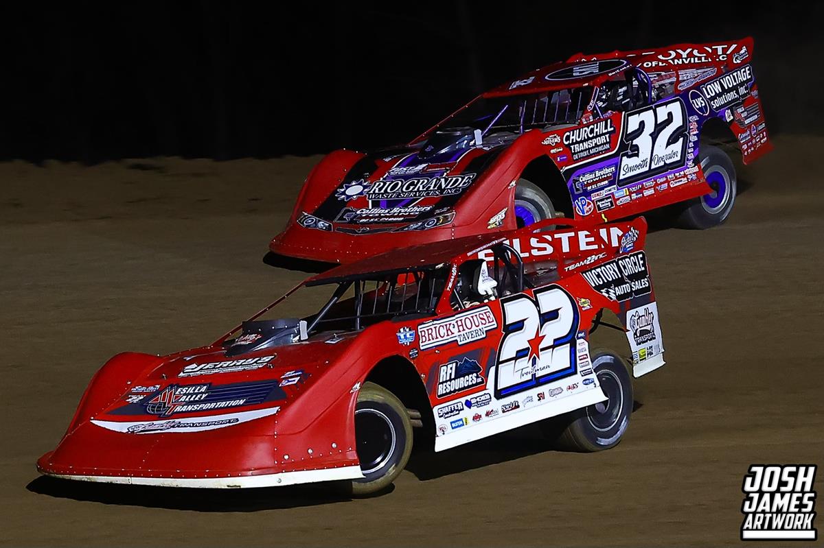 34 Raceway (West Burlington, IA) – MARS Late Model Championship Series – Slocum 50 – April 18th-19th, 2025. (Josh James Artwork)