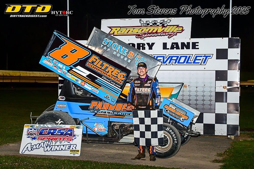 Paddock, Tuttle, Wynes, and Darling Grab 4th of July Wins at Ransomville