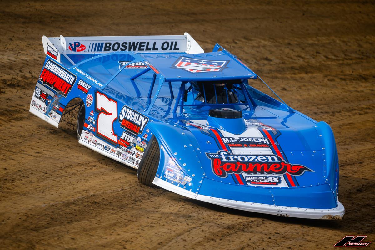 Atomic Speedway (Alma, OH) – Lucas Oil Late Model Dirt Series – Buckeye Spring 50 – March 21st, 2025. (Heath Lawson photo)