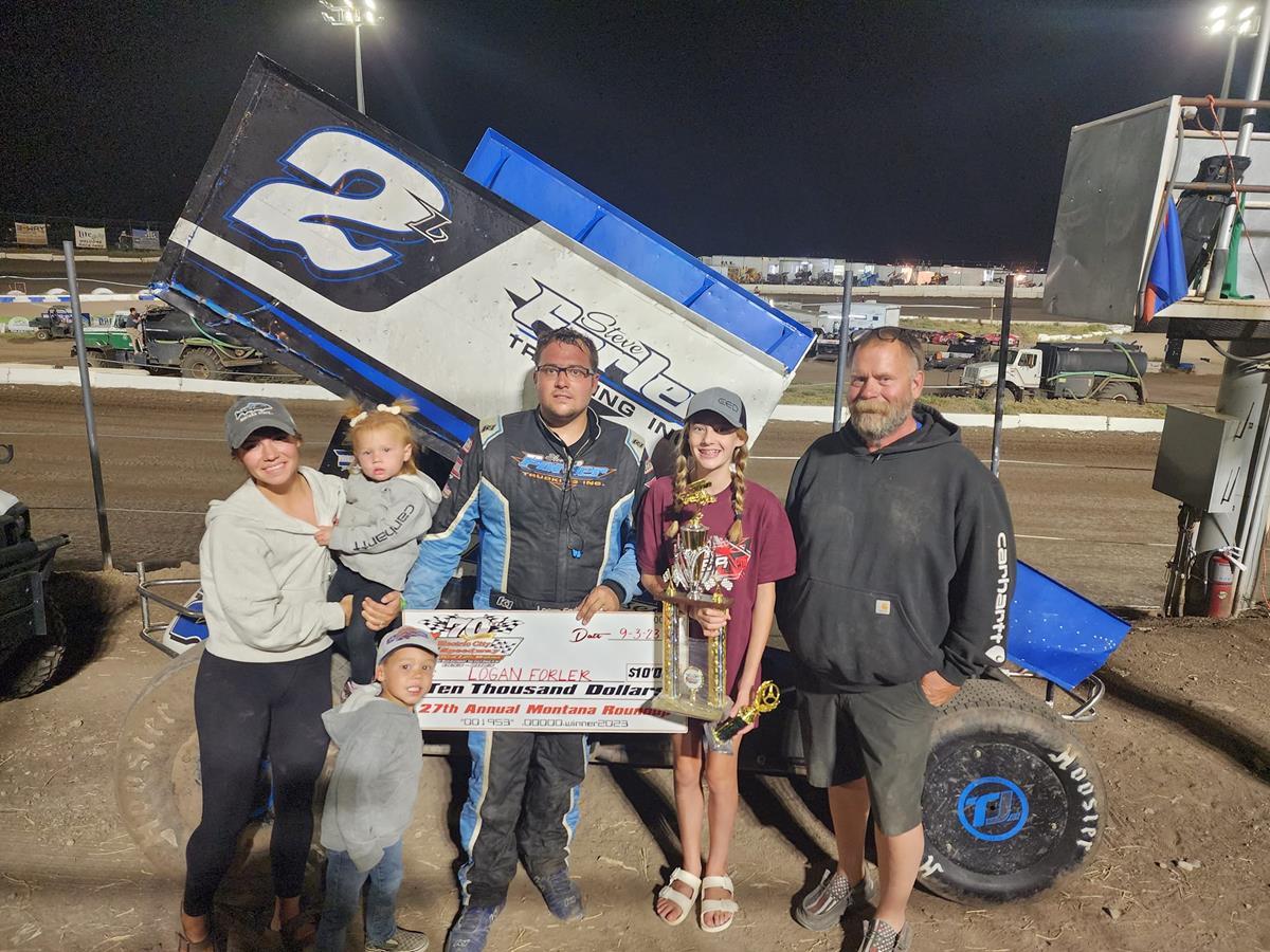 Forler Bags $10,000 At Electric City Speedway&#39;s Montana Roundup!