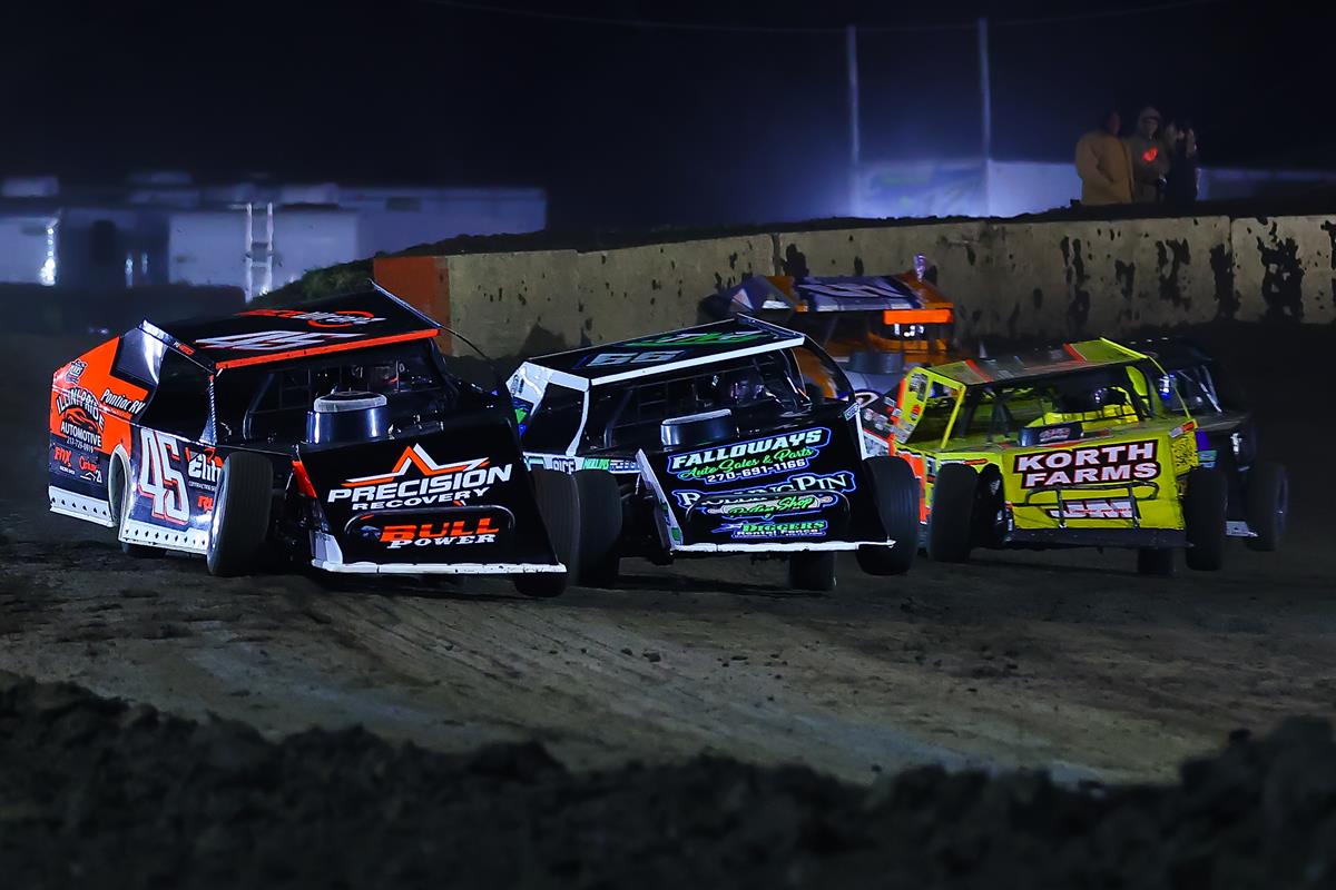 Farmer City Raceway (Farmer City, IL) – MARS Modified Championship Series – Illini 100 – April 11th-12th, 2025. (Josh James Artwork)