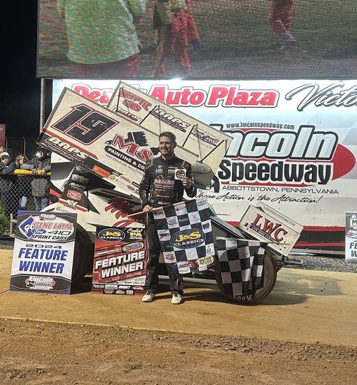 MARKS CLAIMS $ 15,000 VICTORY PLUS $ 5,000 BONUS IN THRILLING FINAL 50 AT LINCOLN SPEEDWAY; TROY WAGAMAN SECURES FIRST CAREER TRACK CHAMPIONSHIP; Rums