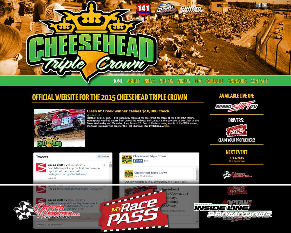 Driver Websites Establishes Website for Cheesehead Triple Crown