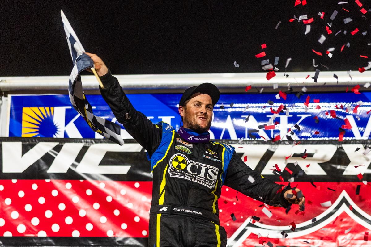 Thornton Jr. Battles to Win $50K in Rumble by the River Finale; Marlar Dominates on Perfect Night in UMP Modified Racing