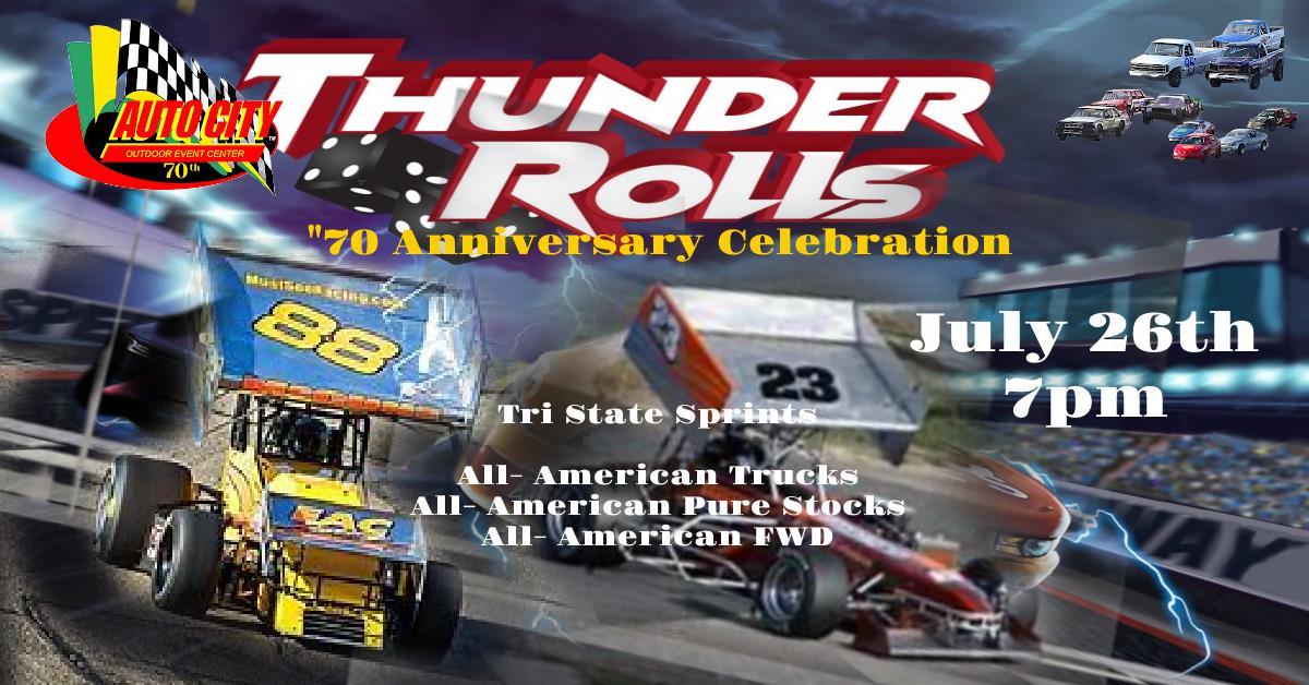 ALL American Races with Tr-State Sprints -July 26th