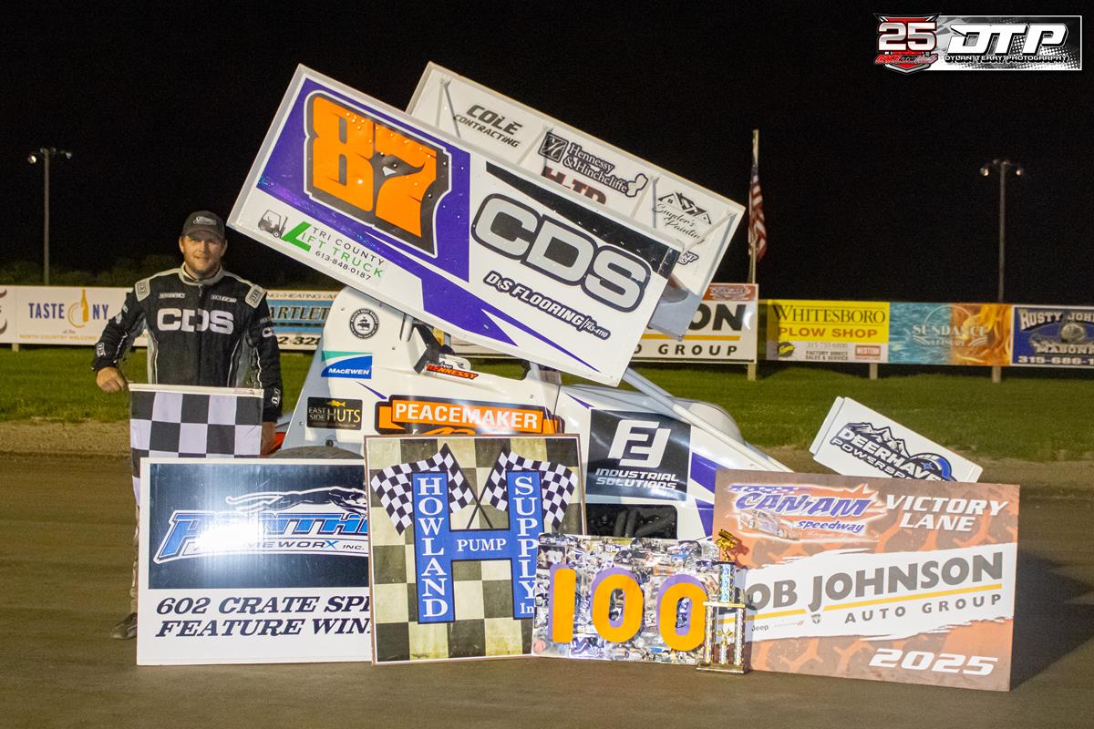 Century Mark for Hennessy, Shaw Returns to Victory Lane in Modifieds at Can-Am Speedway