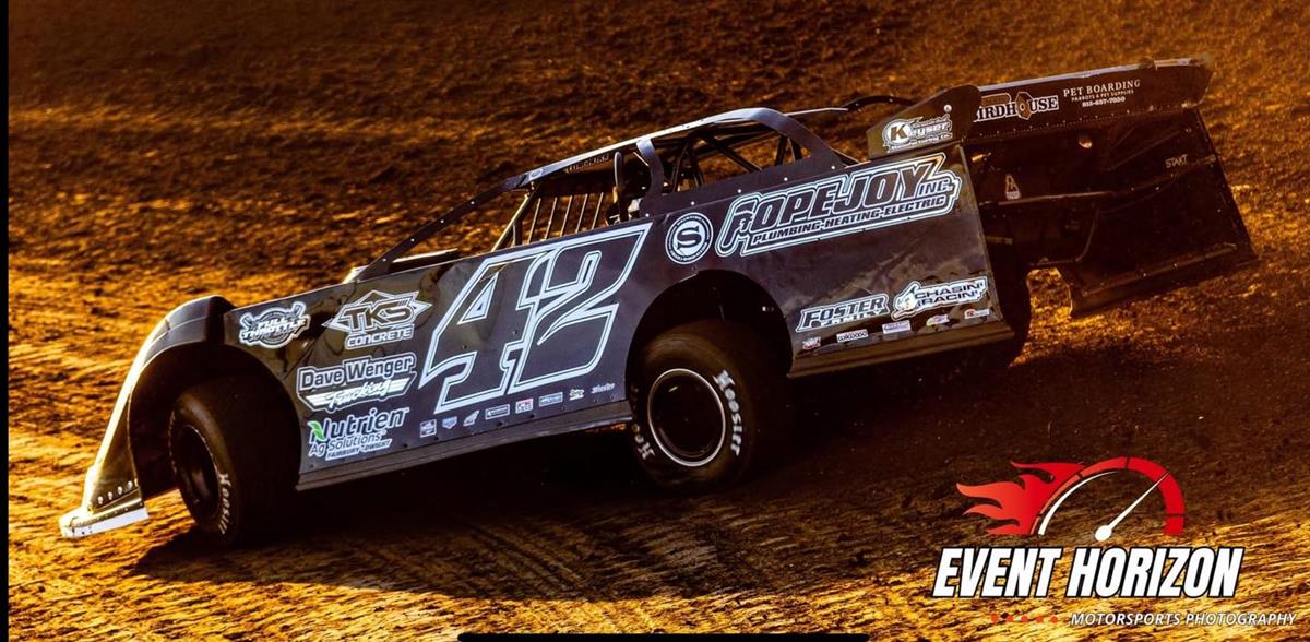 Fairbury Speedway (Fairbury, IL) – MARS Late Model Championship Series – Illinois Dirt Shootout – August 30th, 2025. (Event Horizon Photography)