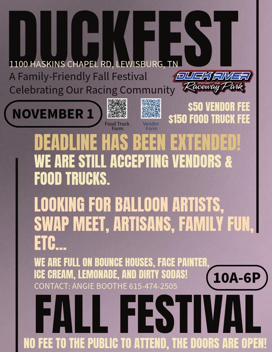 2025 DUCKFEST fall festival returns to DRRP