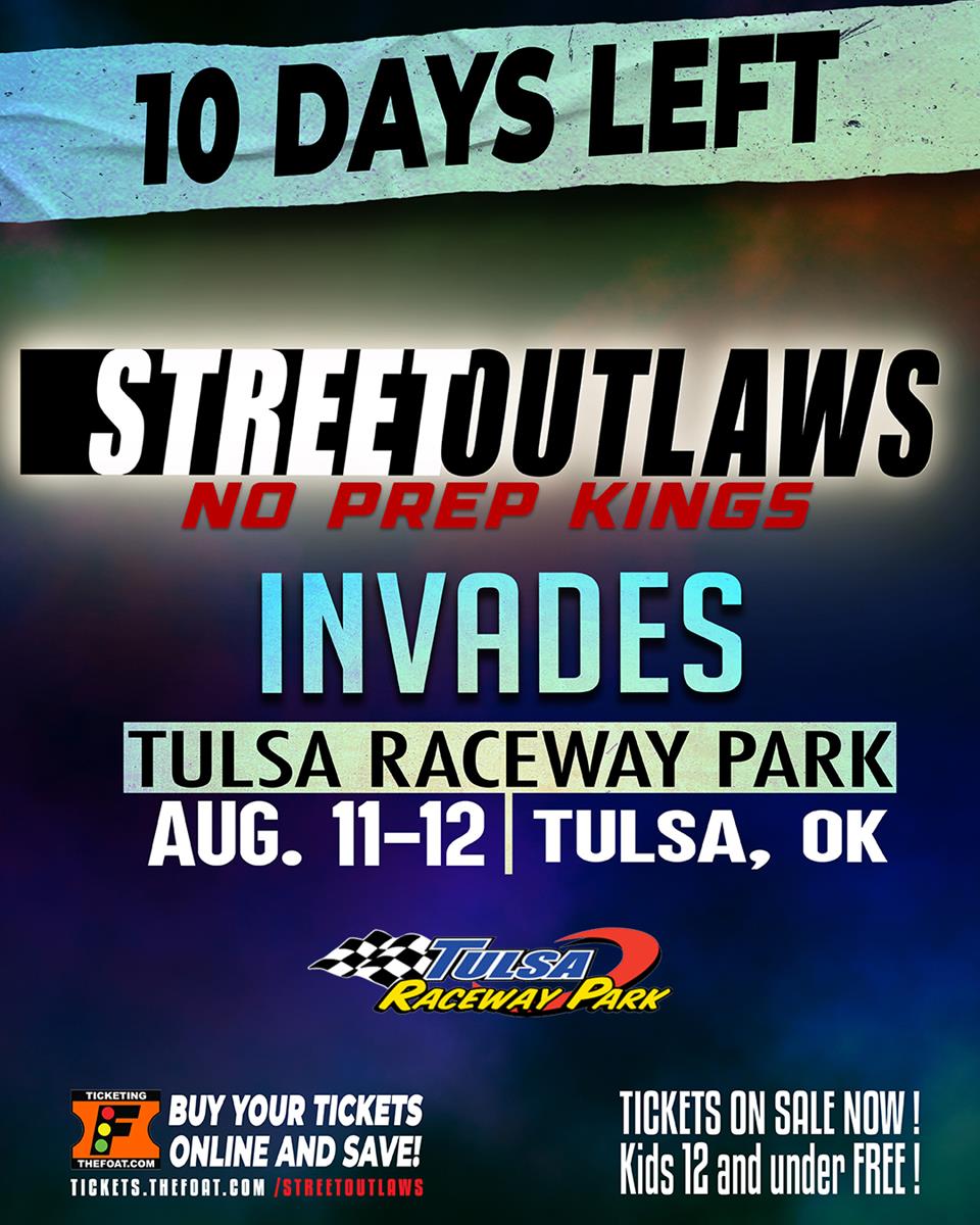 Tulsa Raceway Park 2025 Schedule