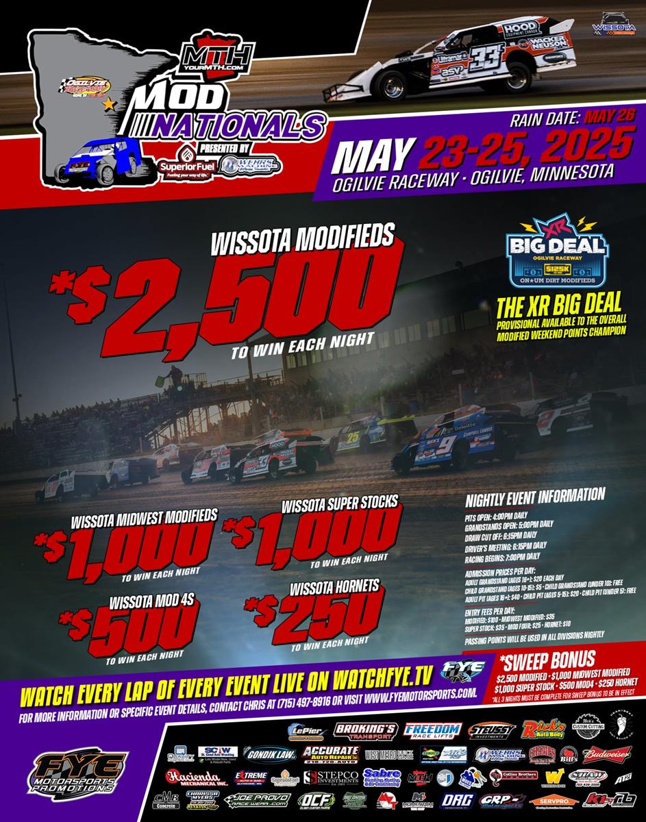 May 23 - 25 - MTH Mod Nationals Updates & Schedule of Events