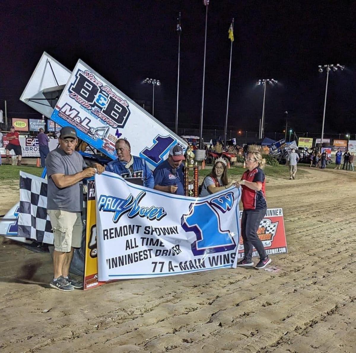 Paul Weaver tops all-time feature win list at historic Fremont Speedway
