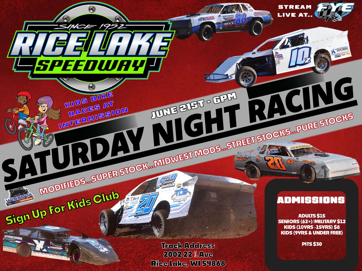 Saturday Night Racing with Kids Bike Races This Week