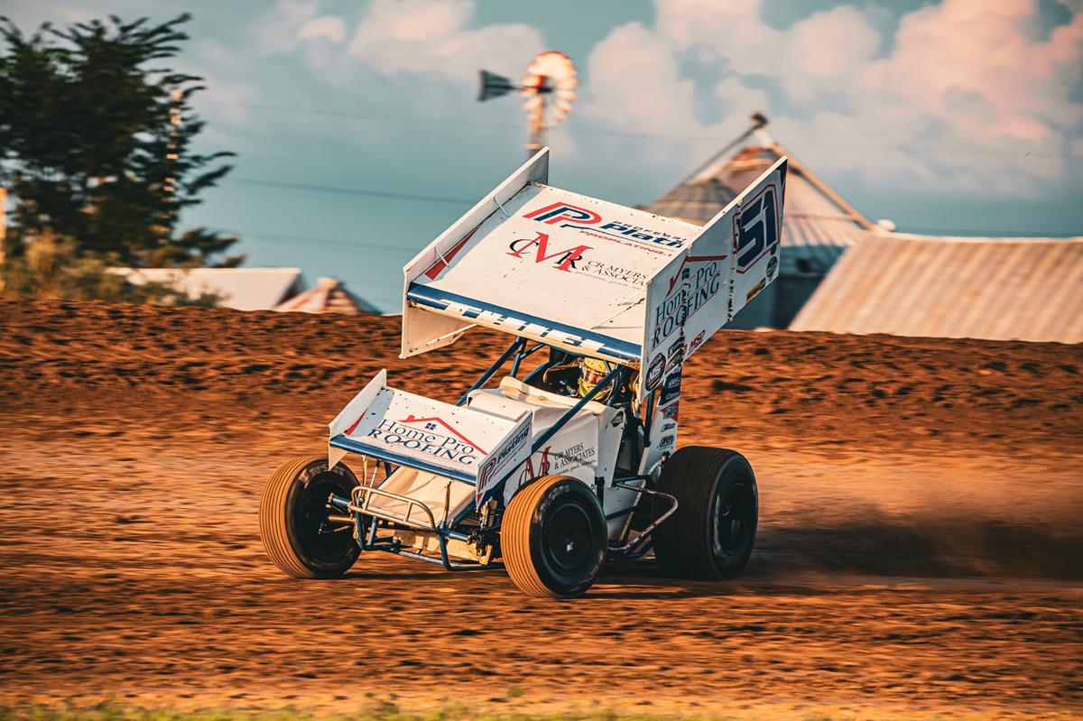 Thiel Navigates Traffic and Cautions for GLSS Win at I-96