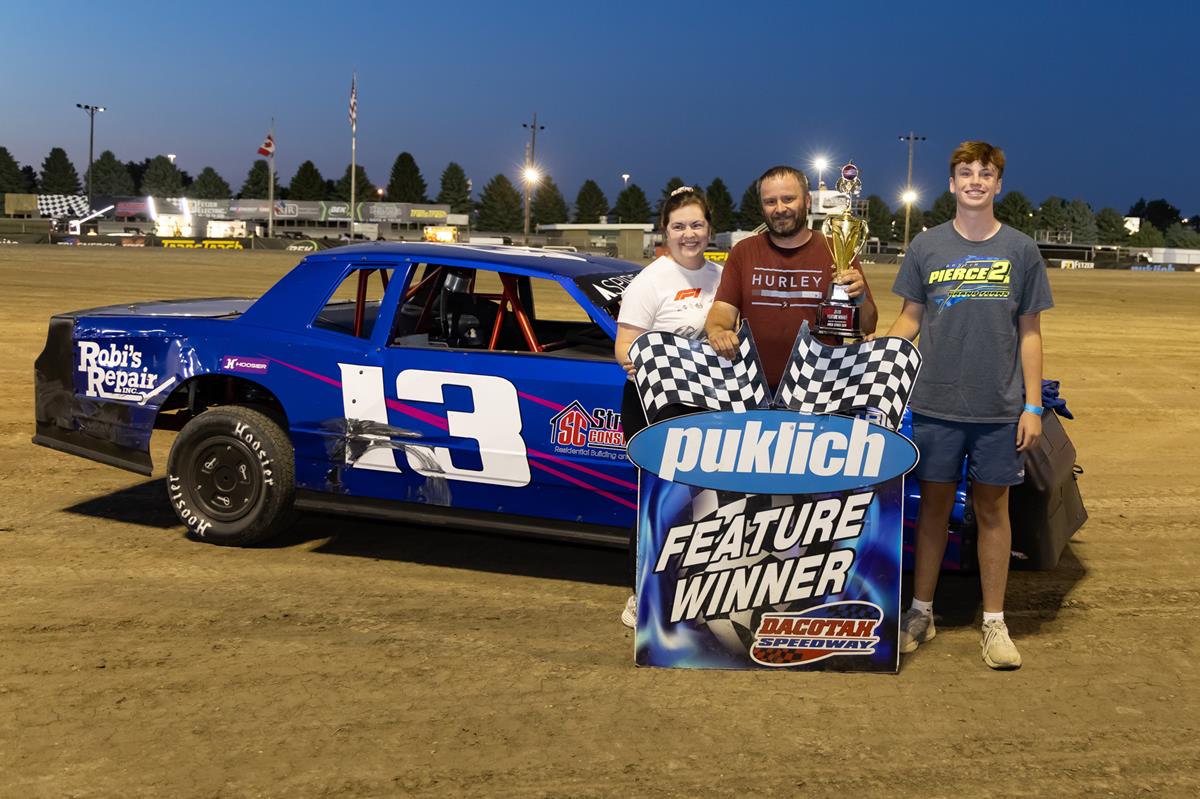 MEIDINGER DRIVES THROUGH FIELD FOR FIRST CAREER WIN
