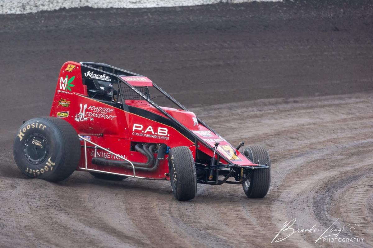 Tri-State Speedway (Haubstadt, IN) – USAC AMSOIL Sprint Car National Championship – Spring Showdown – May 10th, 2025. (Brandon Long photo)