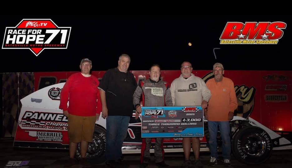 Batesville Bullet Wendell Wallace claims Night One of the Race For Hope at Batesville Motor Speedway