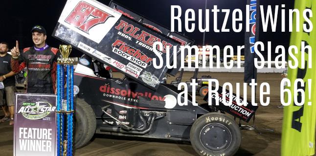 Aaron Reutzel wins Summer Slash at Route 66; Sweeps weekend with Arctic Cat All Stars presented by Mobil 1