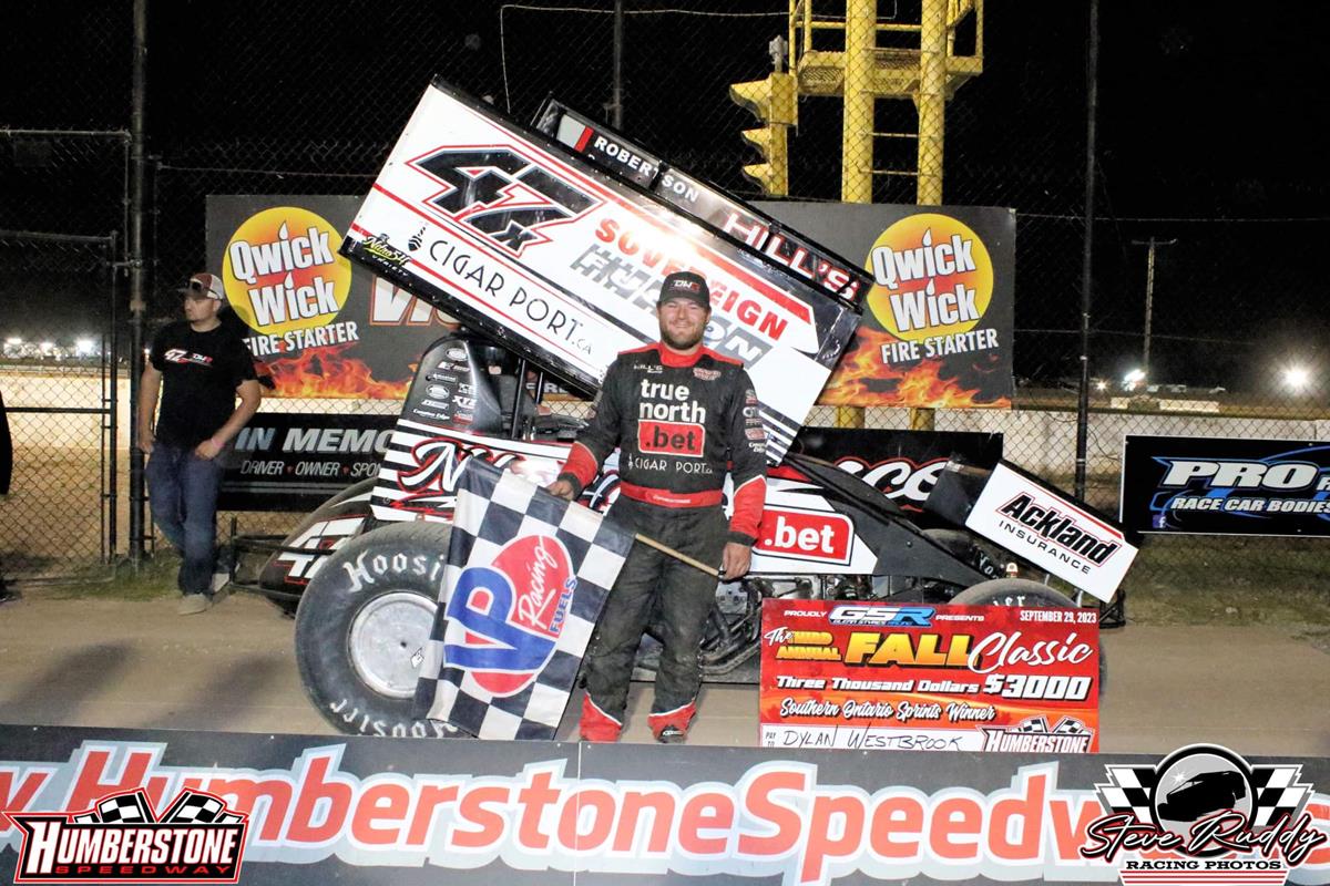 WESTBROOK TAKES SOS WIN ON NIGHT ONE OF HUMBERSTONE&#39;S FALL CLASSIC