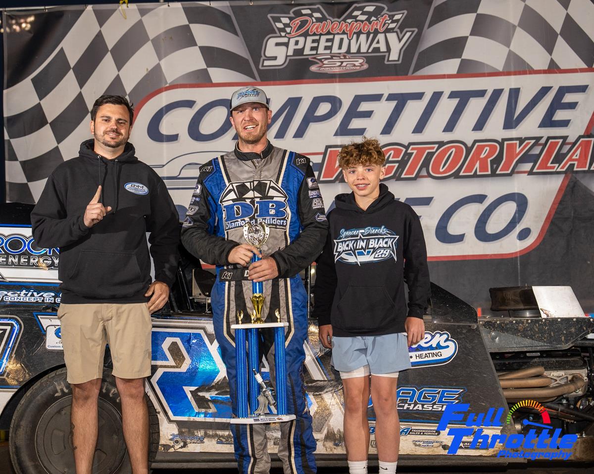 Davenport Speedway (Davenport, IA) – May 31st, 2025. (Full Throttle Photography)