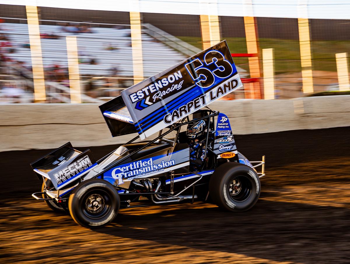 Dover Charges From 21st to Eighth at Huset’s Speedway