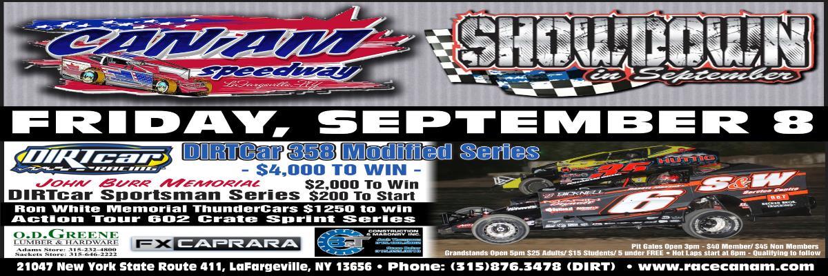 We got a green Can Am Here We Go!!! - Join us tonight for our Showdown in September at Can-Am Speedway!