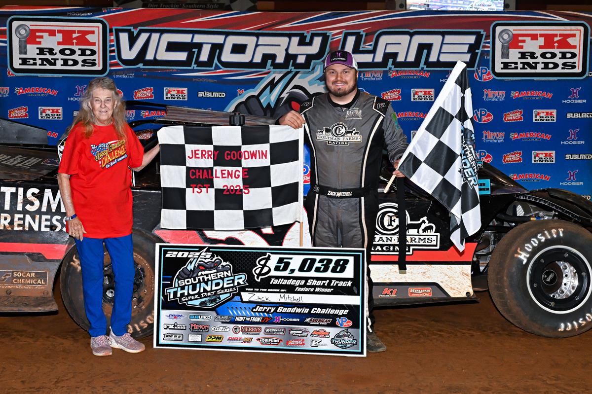 Zack Mitchell claims Jerry Goodwin Challenge at Talladega Short Track with Southern Thunder