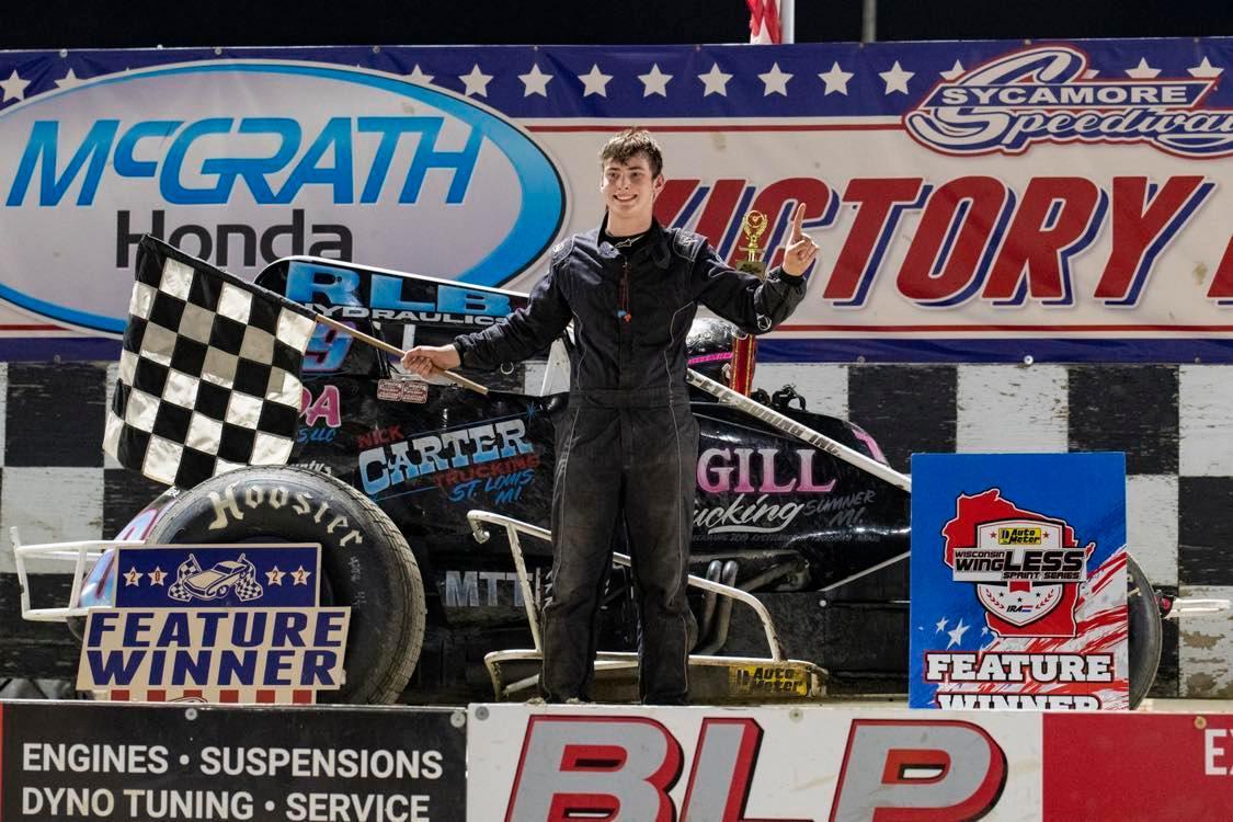 Rossmann Grabs First Ever Event at Sycamore Speedway