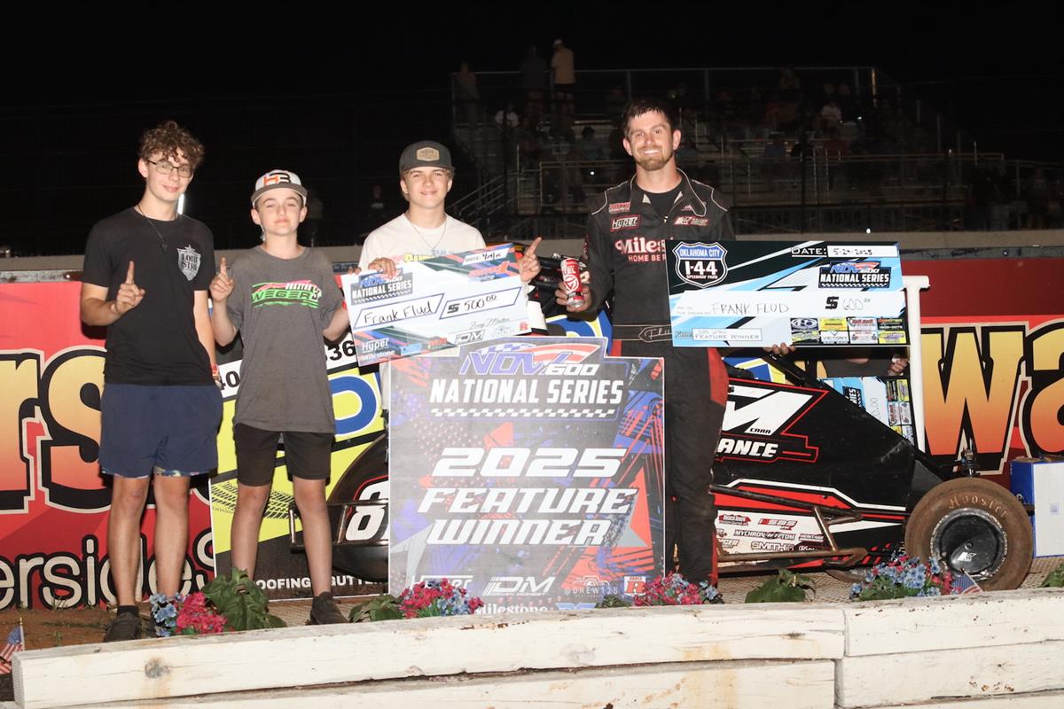 Flud and Roberts Garner NOW600 National Series Wins on Saturday at I-44 Speedway Park!