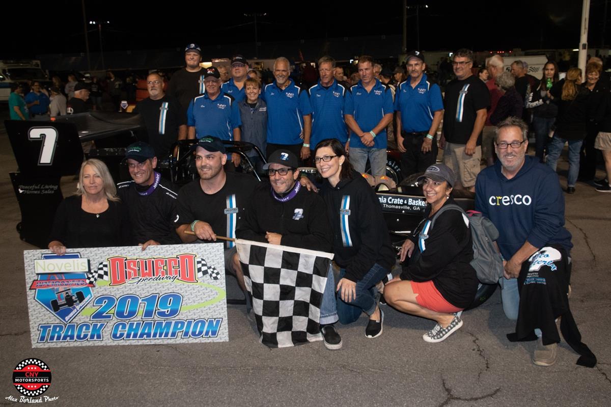 Consistency Leads Otto Sitterly to Ninth Supermodified Title Becoming Oswego Speedway’s Grand Champion