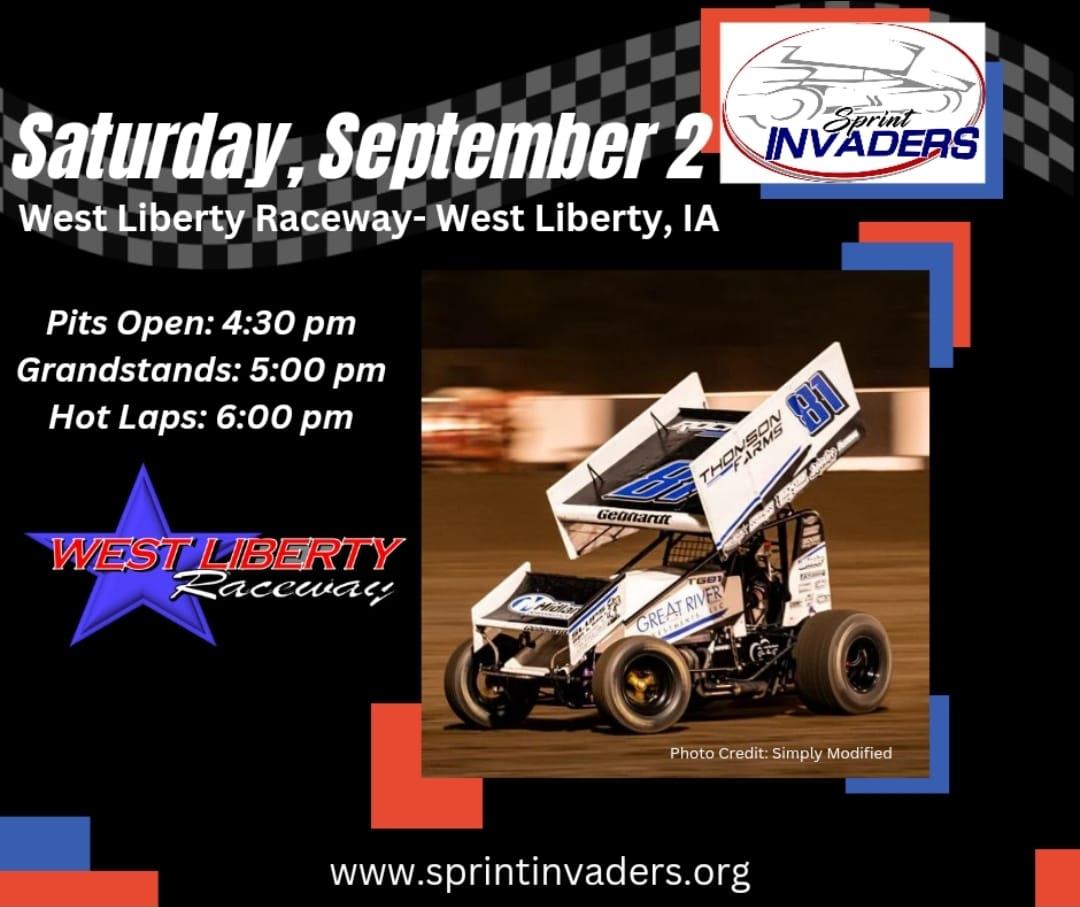 Two in Iowa This Weekend for Sprint Invaders!