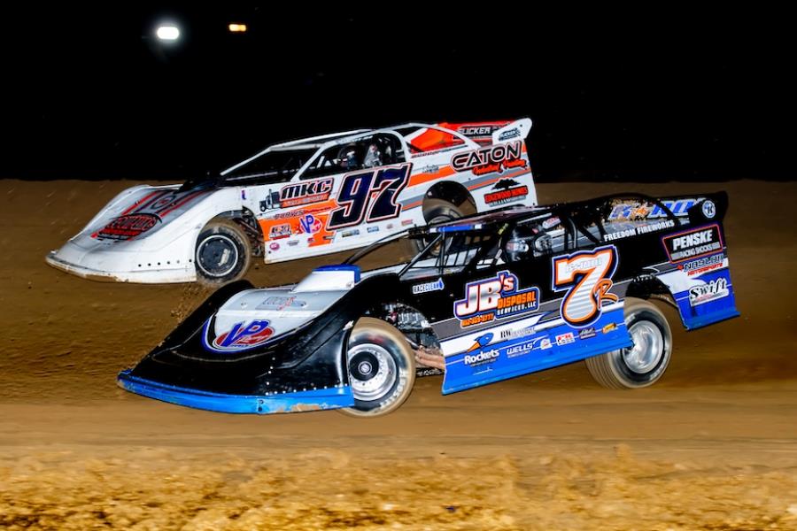 Brownstown Speedway (Brownstown, IN) – Valvoline Iron-Man Northern Series – Hall of Fame Classic – August 6th, 2022. (Mark Schaefer photo)
