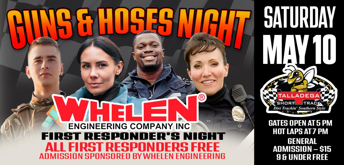 RAINED OUT Talladega Short Track | First Responder Night- May 10th