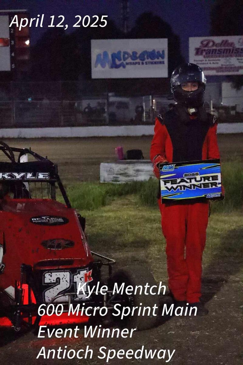 Young, Shrader, Catucci, Mentch, Gillard Win At Antioch Speedway