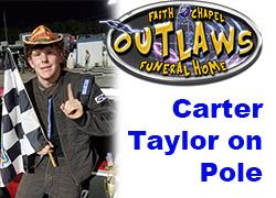 Taylor Has Pole in Tonight's Outlaws