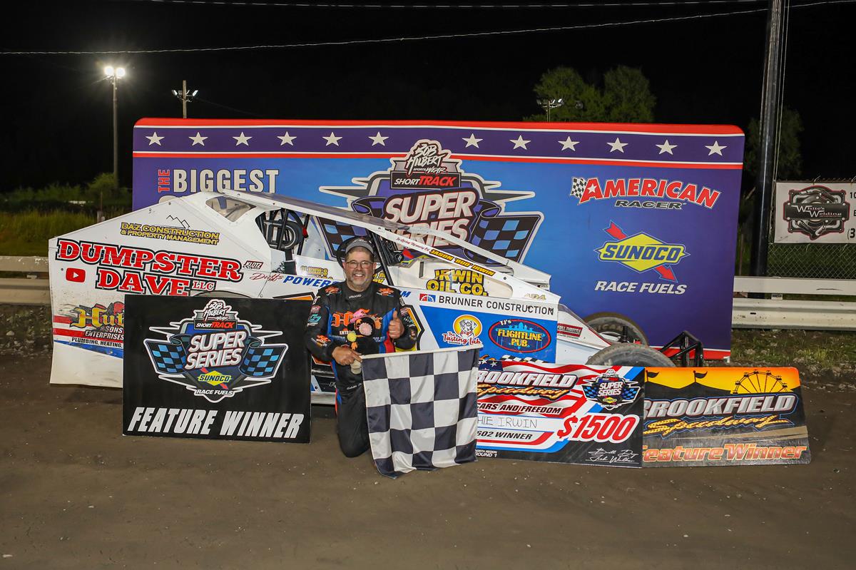 First Timer: Butchie Irwin Reaches Short Track Super Series Victory Lane at Brookfield