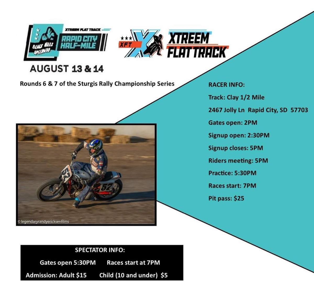 XTREEM Flat Track Aug 13-14