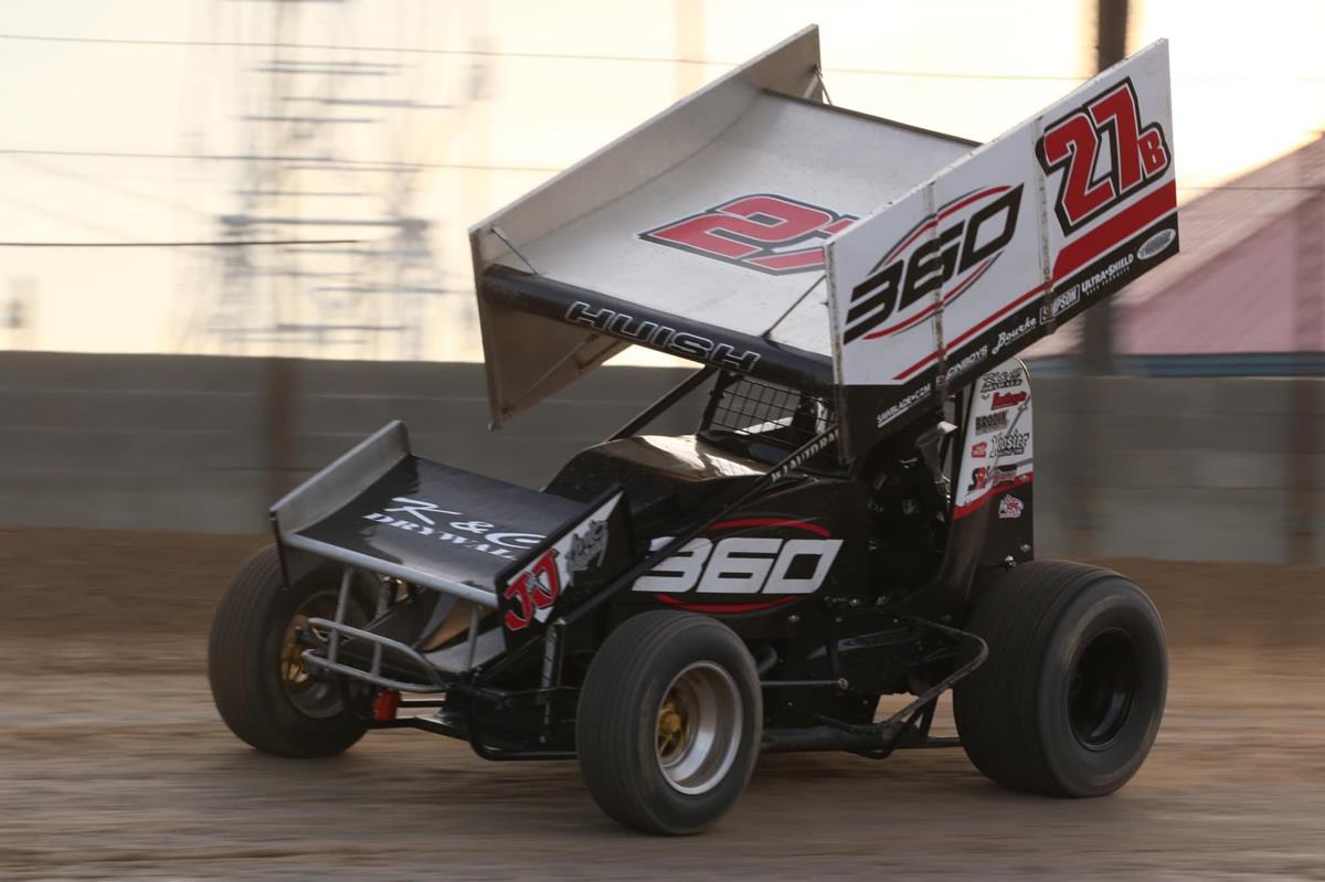 Jeremy Huish Collects First ASCS Regional Win With Northern Plains At Black Hills Speedway!
