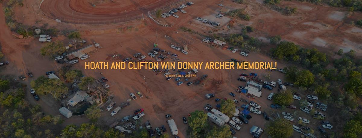 HOATH AND CLIFTON WIN DONNY ARCHER MEMORIAL!