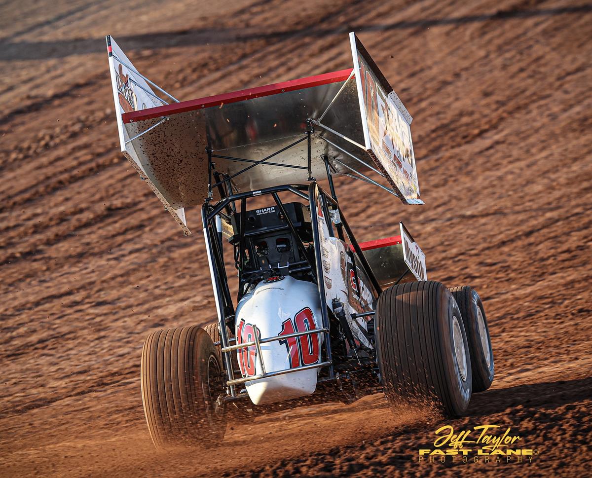Lawton Speedway (Lawton, OK) – World of Outlaws NOS Energy Drink Sprint Car Series – Sooner State Showdown – March 28th, 2025. (Jeff Taylor photo)