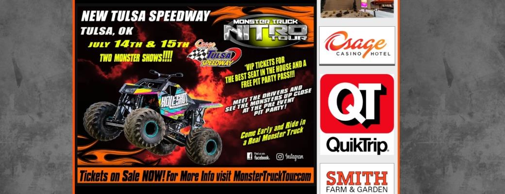 MONSTER TRUCK NITRO TOUR - MUSKOGEE, OK - Visit Muskogee