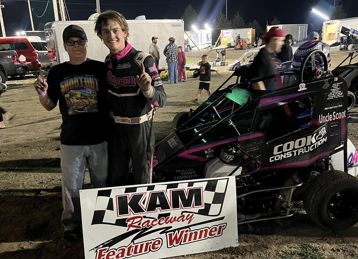Linner, Potter, Kalkwarf, and Friesen Land KAM Raceway Wins on Friday!