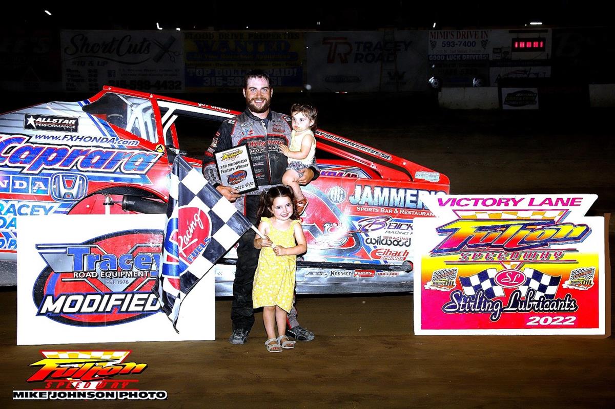 Larry Wight Wins Exciting Fulton Speedway Modified Feature, Dave Marcuccilli New Points Leader
